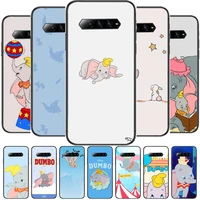 dumbo anime phone case for xiaomi black shark 2 3 3s 4 pro helo black cover silicone back prett