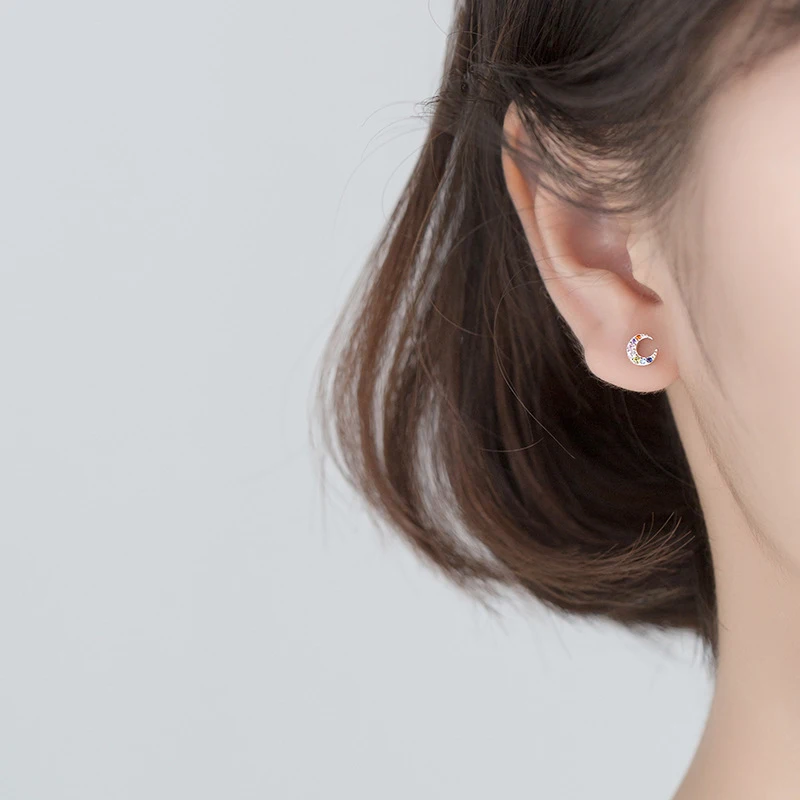 Colusiwei натуральная 925 стерлингового серебра с пересекающимися мигающими звездами