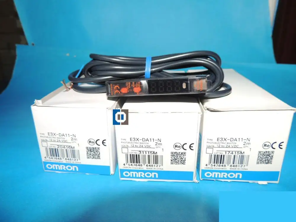 

Original Authentic Photoelectric switch E3X-DA11-N fiber amplifier OMRON 12 TO 24VDC