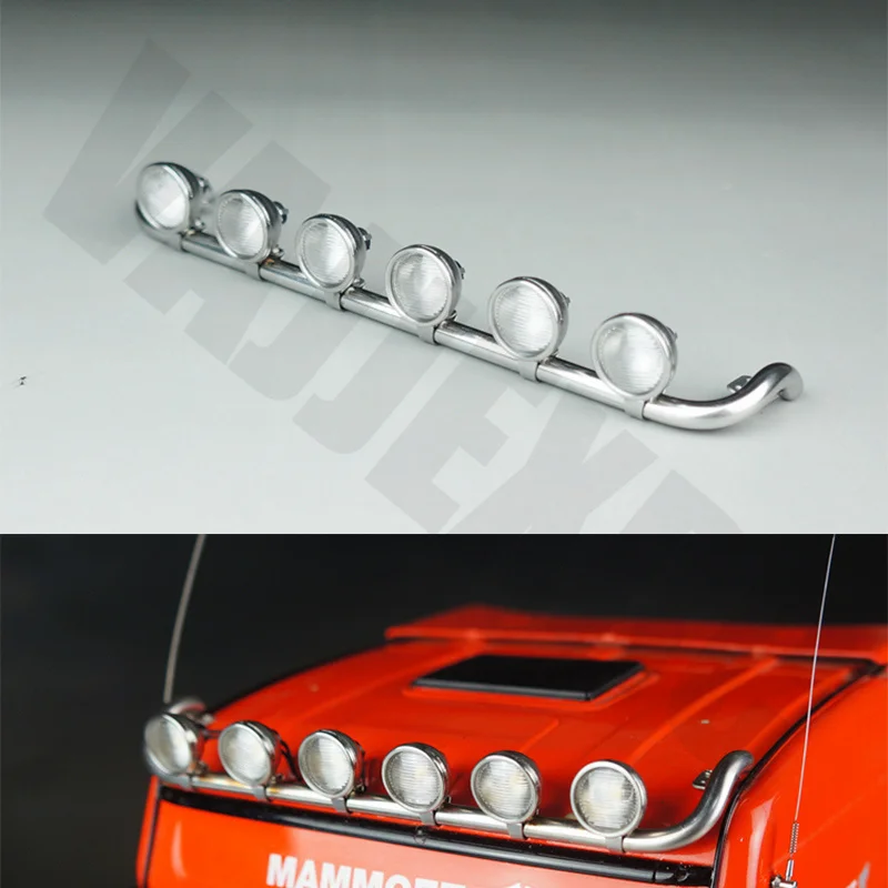

Stainless Steel Roof Light Frame for 1/14 Scale Tamiya Remote Control Tractor Truck Scania R620 R470