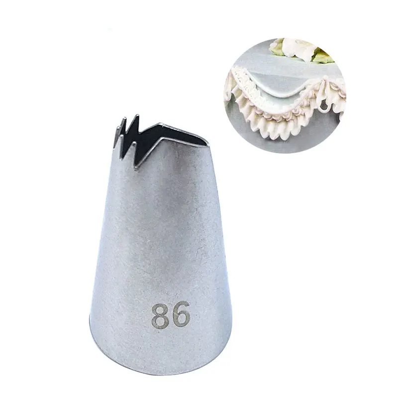 #86 торта края сложить украшение насадка для декорирования кремовый из