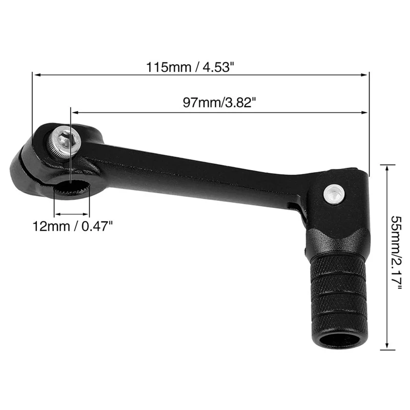 

0.47 Inch Motorcycle Gear Folding Gear Shift Lever