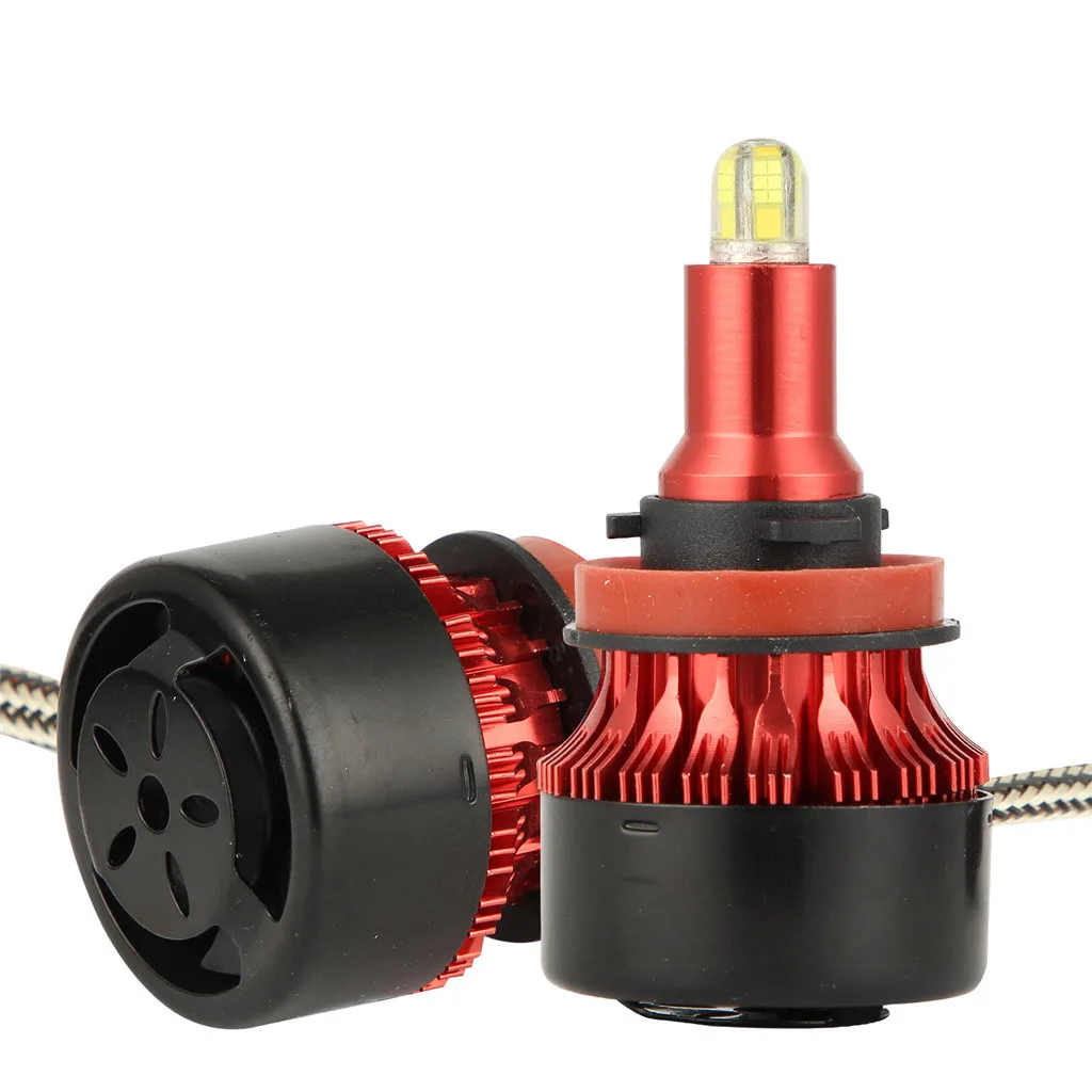 8-сторонние светодиодные лампы комплект для преобразования 3d-фар 9-32 В