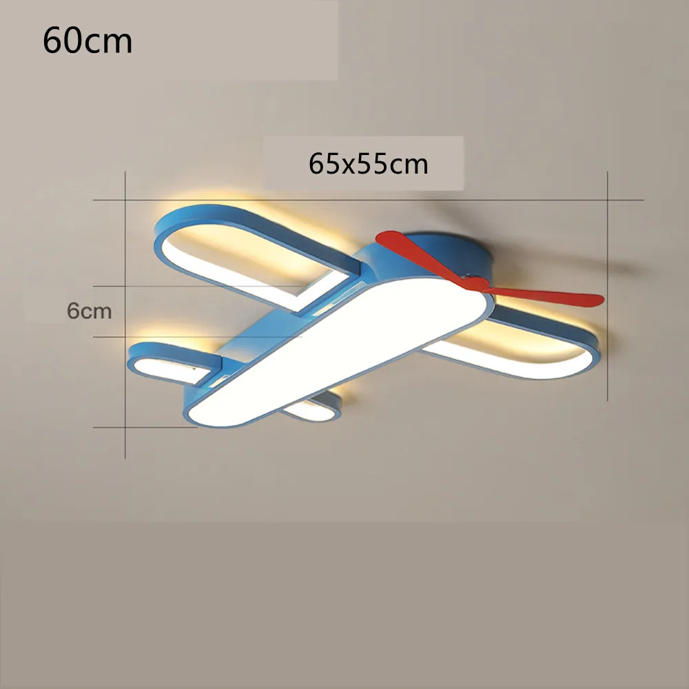 

Aircraft ceiling light airplane lights for room lighting bedroom decor source mounted luminaire children led lamp blue lamps boy