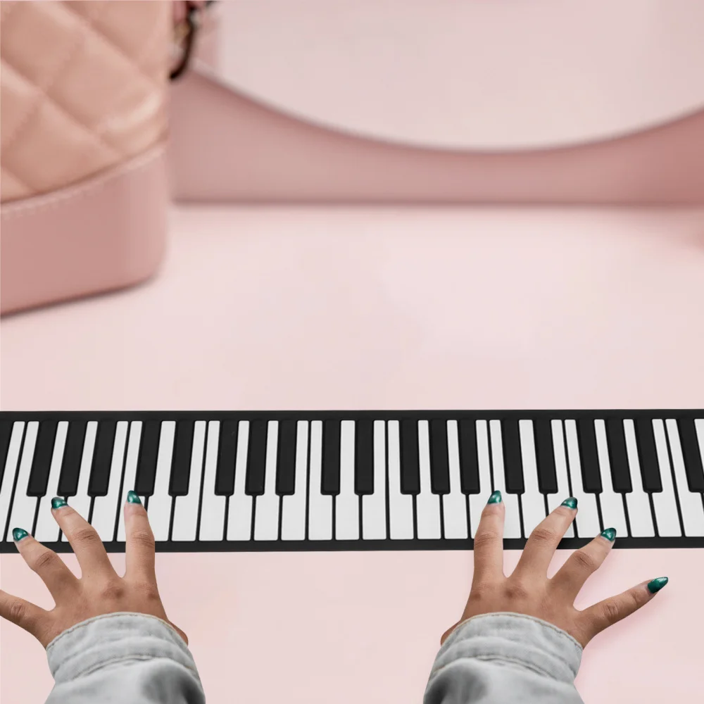 

88 Keys Piano Instrument Electronic Hand Roll Piano Portable Electronic Piano