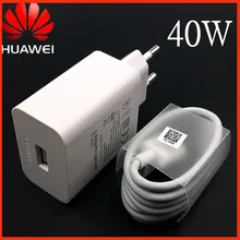 HUAWEI Original P40 Fast Charger 40W Supercharge 5A Type C Cable For HUAWEI P30 P10 P20 Pro lite Mate 9 10 Pro Mate 20 V20