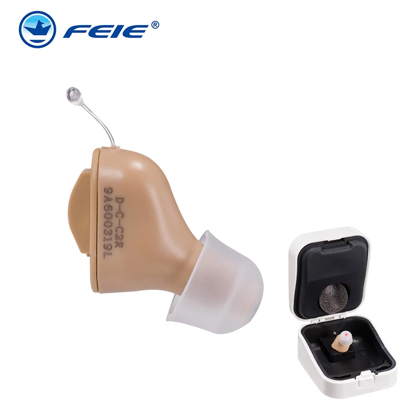 Слуховой аппарат маленького размера звуковой усилитель CIC внутренний ушной