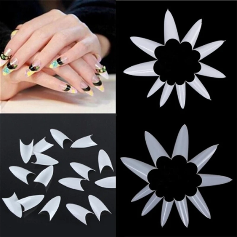 Маникюрный салон Sharp накладные ногти наконечник для французского маникюра