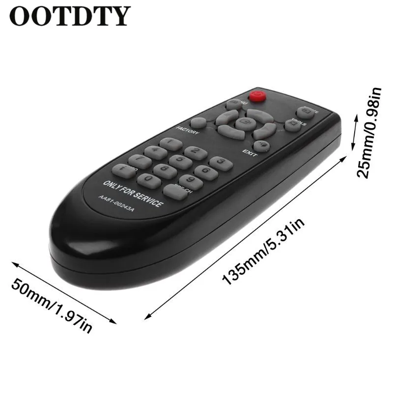 

OOTDTY AA81-00243A Remote Control Contorller Replacement for Samsung New Service Menu Mode TM930 TV Televisions for TV