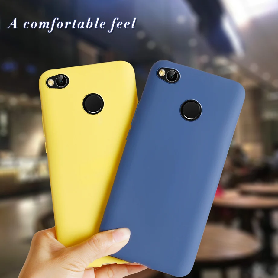 Чехол для телефона Xiaomi redmi 4X чехол Redmi Силиконовый Мягкий противоударный задний