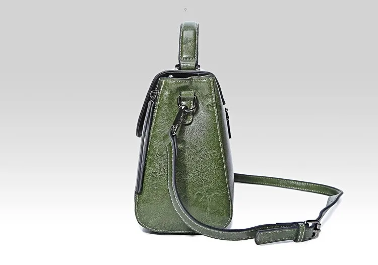 Новинка 2019 кожаная женская сумка через плечо на одно модный бренд европейский и