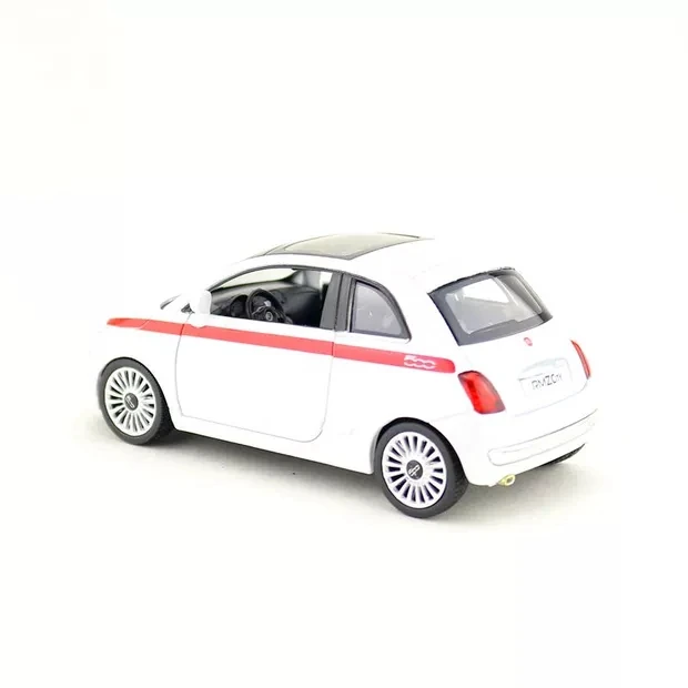 Лицензионная Коллекционная модель автомобиля из сплава и металла 1:36 для Fiat 500