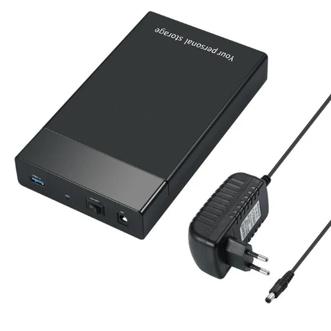Чехол для жесткого диска, Переходник 3,5 дюйма SATA к USB 3,0, корпус для внешнего жесткого диска, ридер для SSD диска, коробка-чехол на HDD чехол, HD 3,5 HDD Чехол