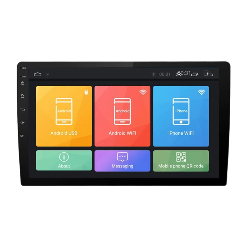 with camera 10,1 дюймов Android 8,1 Dual 2Din автомобильный стерео радио MP5 мультимедийный плеер с gps Wifi OBD2 MirrorLink плеер - Цвет: with camera