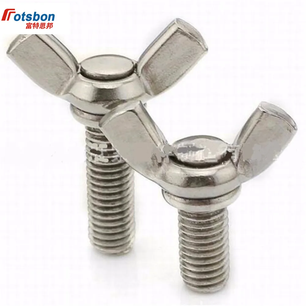 Винтовая гайка M4 винты-бабочка ручной затягивающий болт нержавеющая сталь 304 Inox