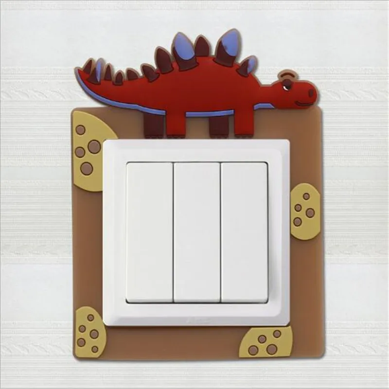 1 шт. светящиеся наклейки на стену в виде динозавра | Дом и сад