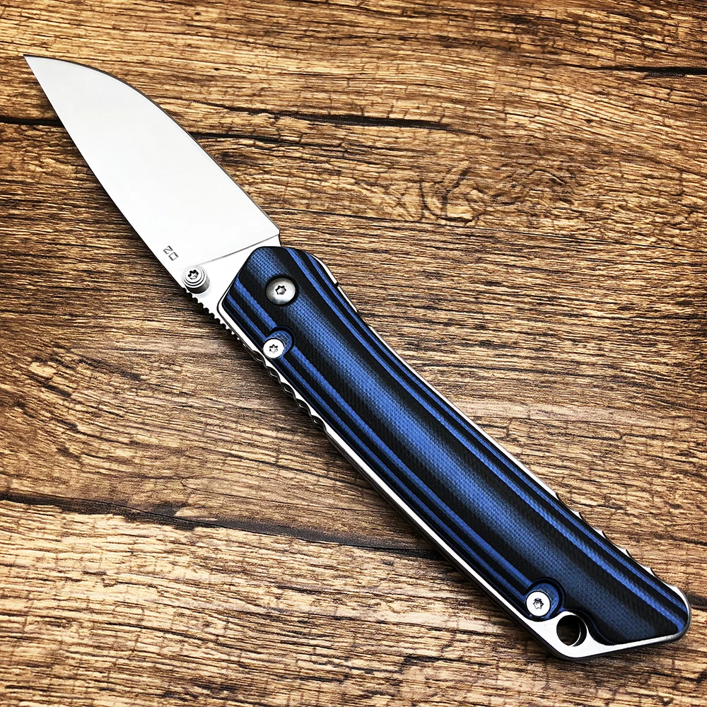SHINACE 58 60HRC дикий кабан для выживания складной нож D2 лезвие G10 Ручка Карманные
