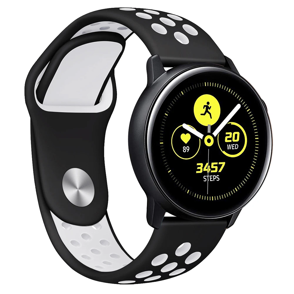 Ремешок для Galaxy Watch Active 40 мм ремешок 42 универсальный сменный 20 быстросъемный