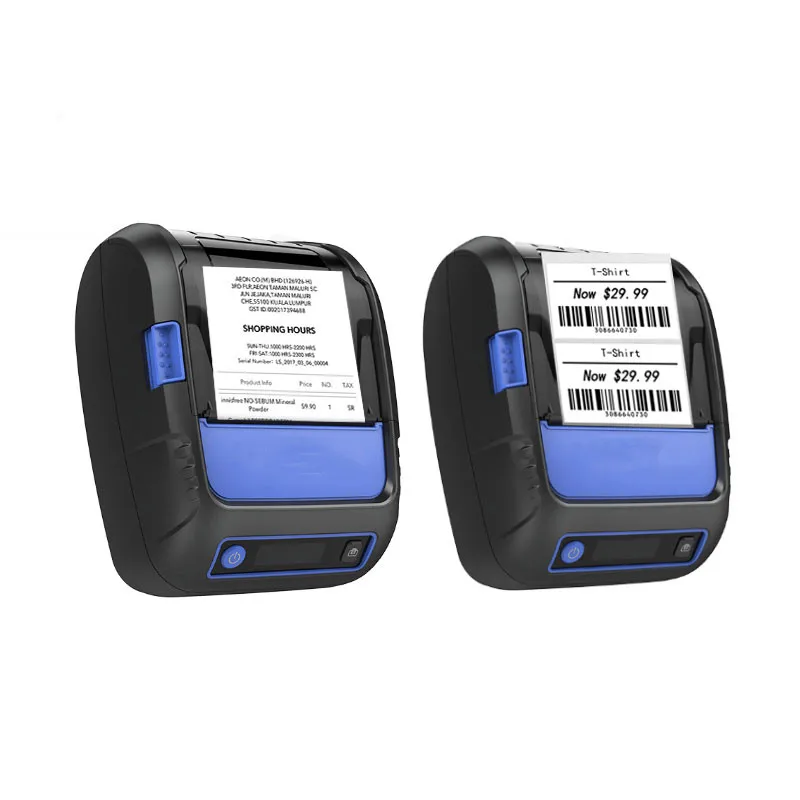 

58mm Mini Label Printer Bluetooth Thermal Portable Wireless Pocket Receipt Printer Barcode Label Maker Sticker For Phone P18L