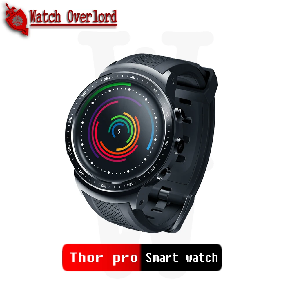 WO новые Thor PRO 3G GPS умные часы 1 53 дюймов Android 5 MTK6580 0 ГГц Гб + 16 BT 4 носимые устройства ios