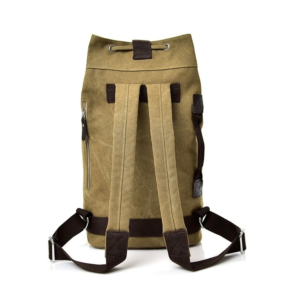 Fashion Casual Canvas Sports Backpack Bucket Bag Travel Backpack Men's Bags Unisex Designer Bags Duffle Bag Overnight Bags