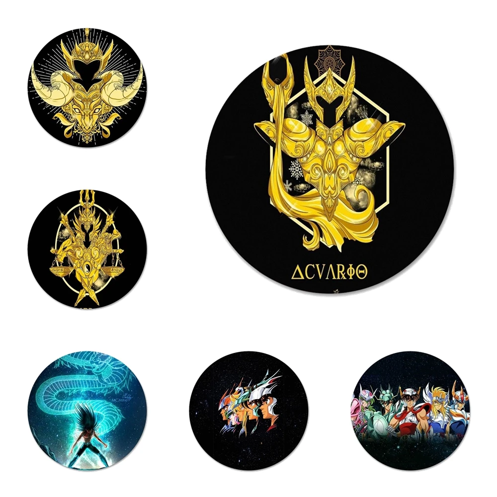 

Магнитная открывалка для бутылок Saint Seiya для холодильника пива, колы Sue, открывалка для бутылок 58 мм