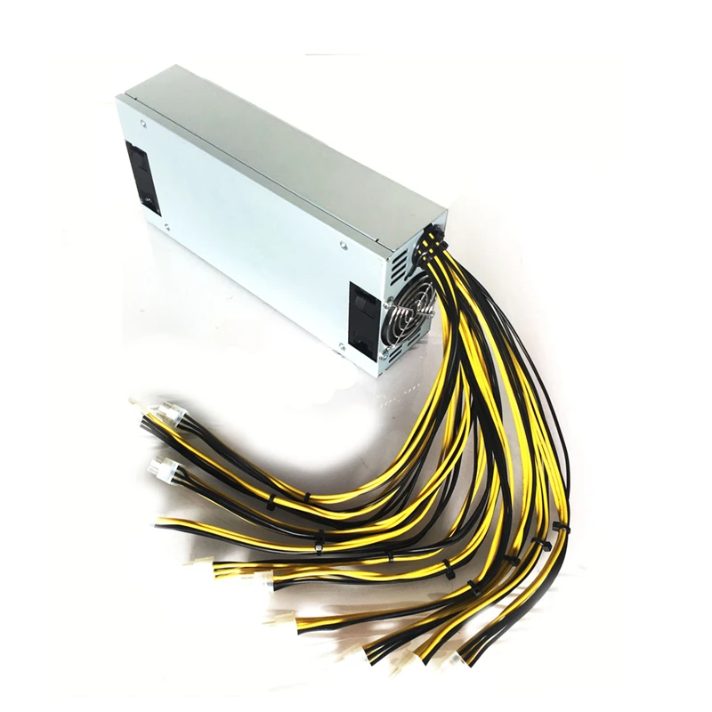Bitcoin Mining Machine power Supply 1800 Вт Fonte ATX 6pin компьютерный блок питания для Antminer S7 S9 L3 + D3 R4 Baikal