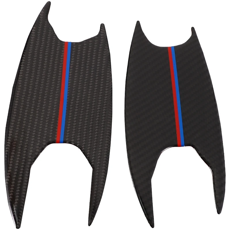 4 шт. новинка внешняя дверная ручка из углеродного волокна Накладка для BMW 3 серии