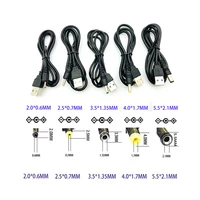 100cm usb 2 0 a to dc3 5mm charge cable barrel connector jack dc3 51 35mm power cable plug barrel connector 5v cable