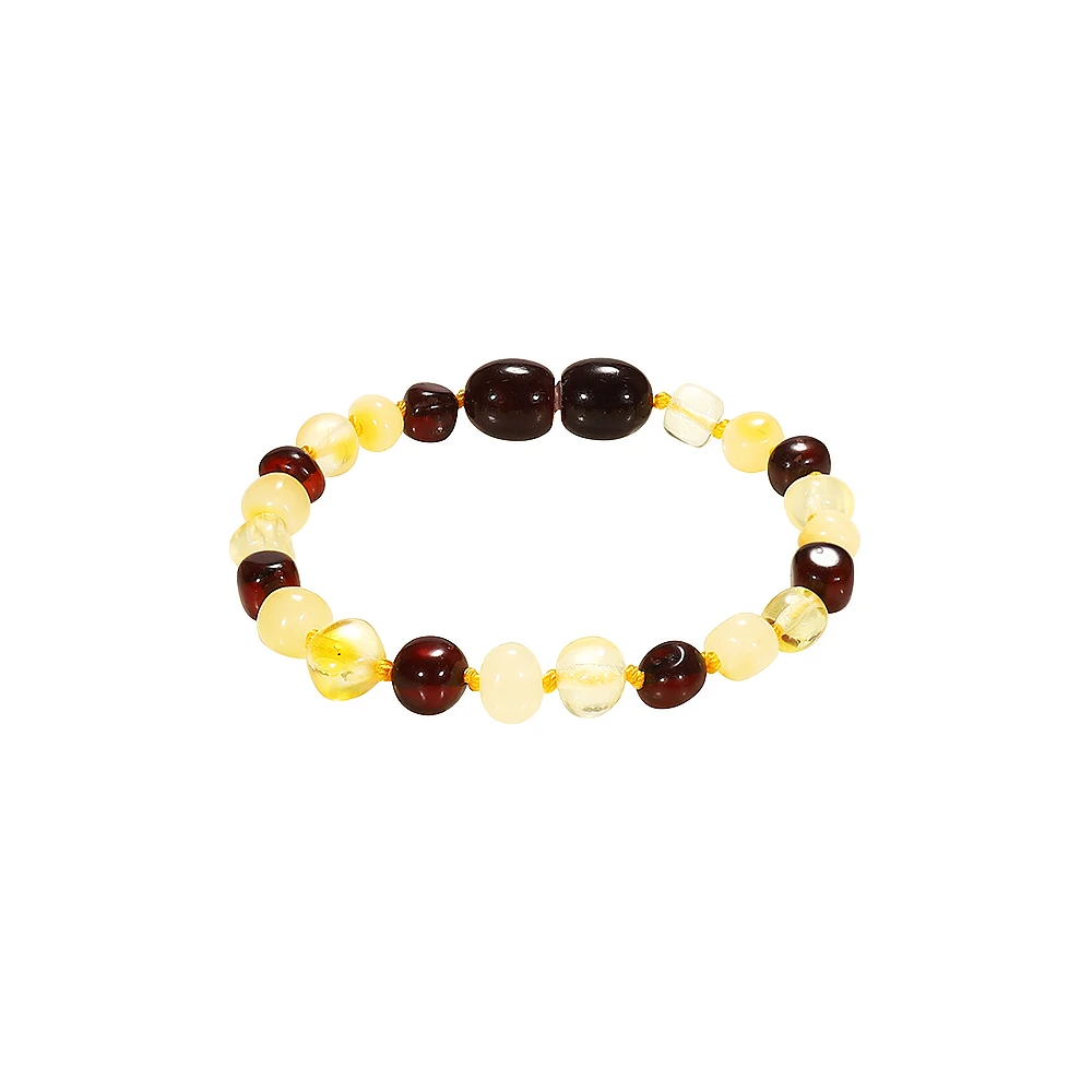 Ожерелье DOREMI 1Cherry1Gold1Honey для детского прорезывателя янтарный браслет мальчиков и
