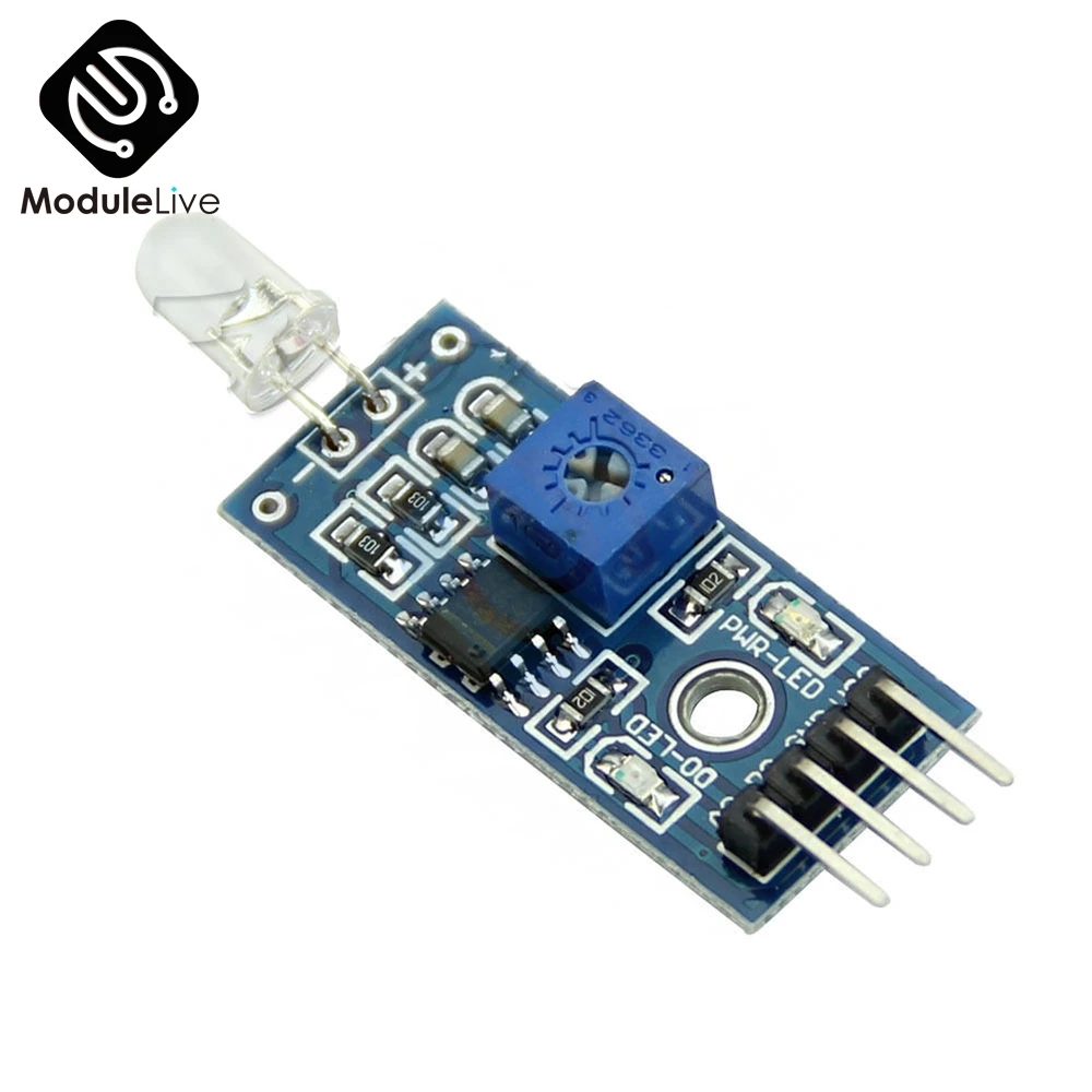 LM393 Модуль датчика света 3 В 5 для Arduino Raspberry pi цифровое переключение на выходе