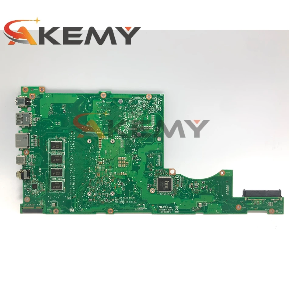 X411UA Laptop motherboard for ASUS VivoBook-14 X411UQ X411UN X411U S4200UQ S4200U original mainboard I5-7200U GM 4G RAM | Компьютеры и