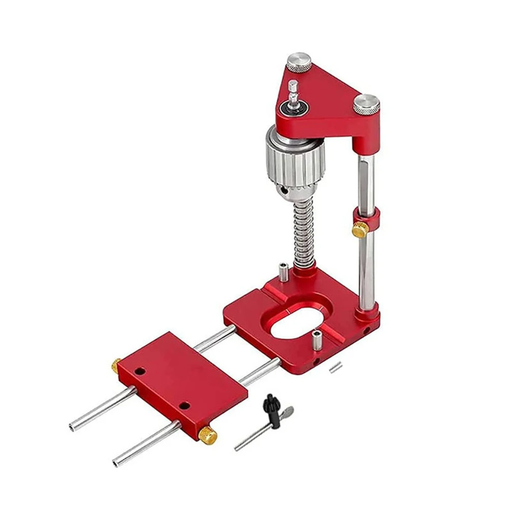 

Drill Punch Locator Adjustable Drill Template Guide Positioner Mini Bench Drill Press Machine Woodworking Tool Wholesale