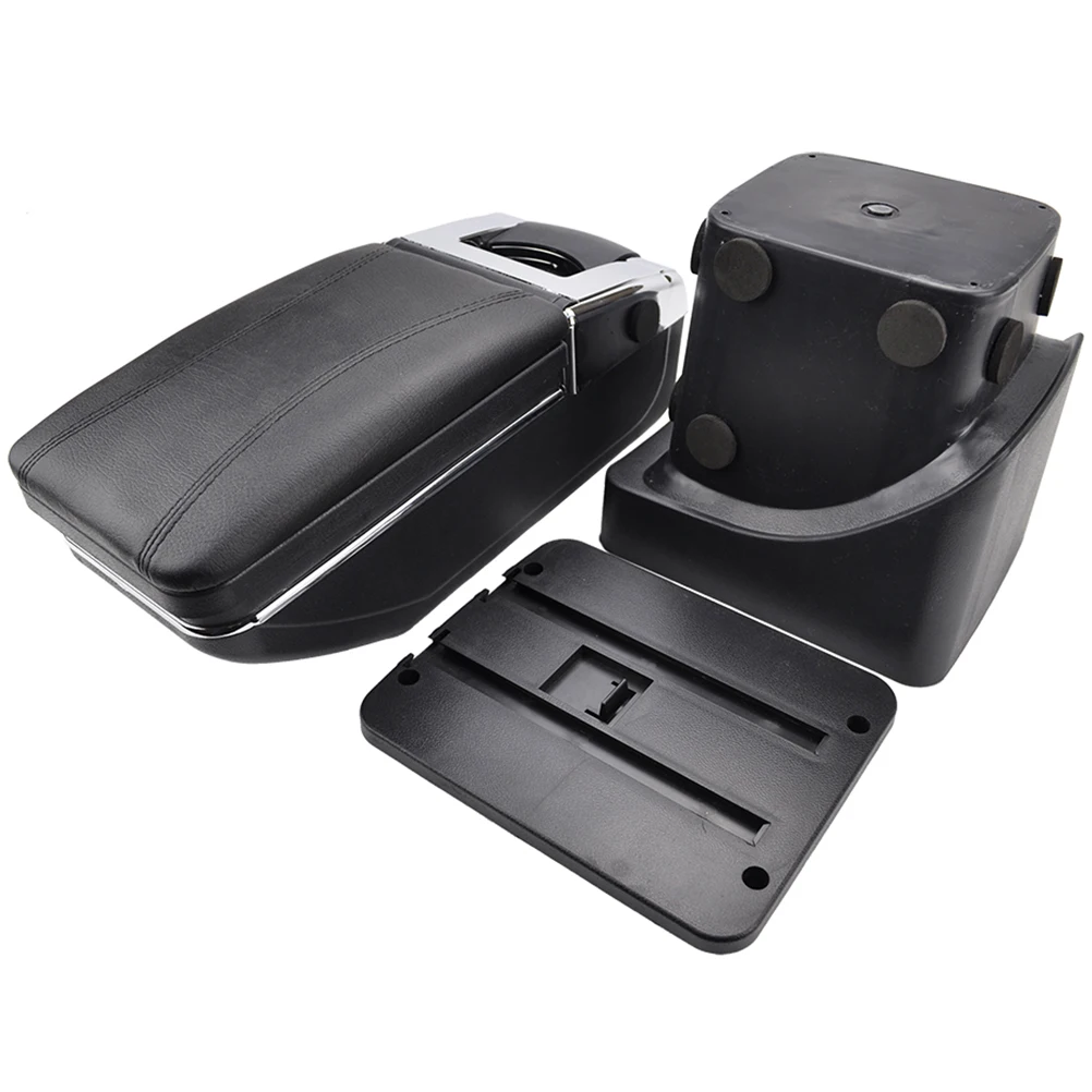 For Ford Focus 2 Mk2 2005-2011 Armrest Arm Rest Rotatable Center Centre Console Storage Box | Автомобили и мотоциклы