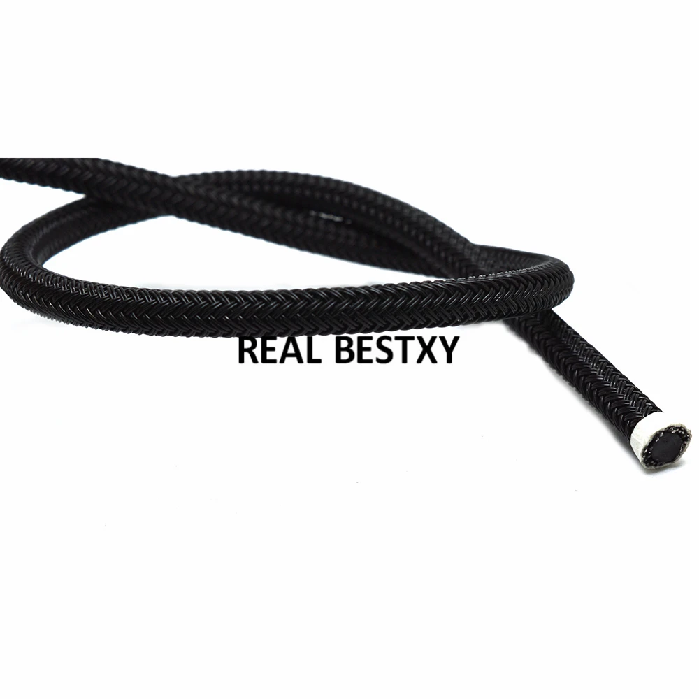 1 метр около 6 мм черные проволочные шнуры из нержавеющей стали для изготовления