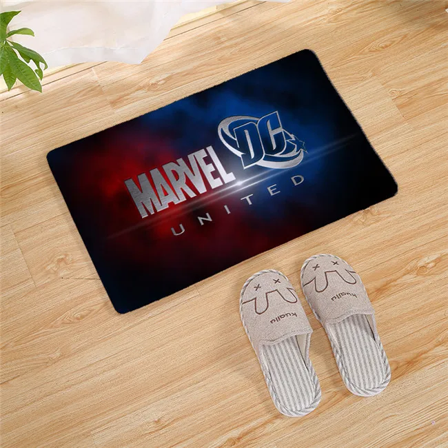12 Marvel логотип супергероя печать современный домашний коврик стелька кухонный ковер крытый Открытый Добро пожаловать ванная комната Противоскользящие коврики 80 см - Цвет: 12