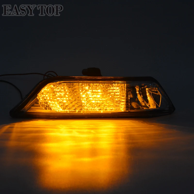 2 шт. светодиодный указатель поворота DRL с противотуманной фарой для Mustang 2015 2016 2017