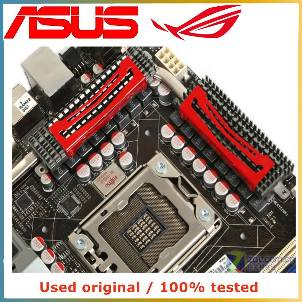 Для процессора Intel X58 LGA 1366 для ASUS Rampage III Extreme материнская плата компьютерная