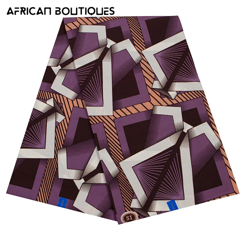 

Хлопчатобумажная ткань с принтом воска Анкары, материал для шитья платья, Африканский тканевый лоскутный аксессуар