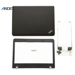 new original for lenovo thinkpad edge e460 e465 e450 laptop lcd back cover rear lid top case front bezel hinge aluminum plastic free global shipping