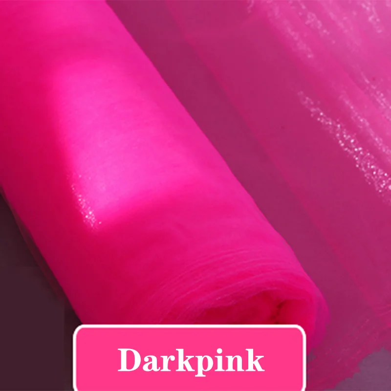 Ткань из органзы для свадьбы сцены дня рождения 30 м/лот ширина 50 см занавеска