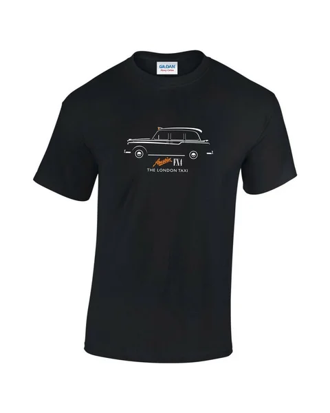 

Austin FX4 London Taxi Cab Classic Car Mens Printed T-Shirt