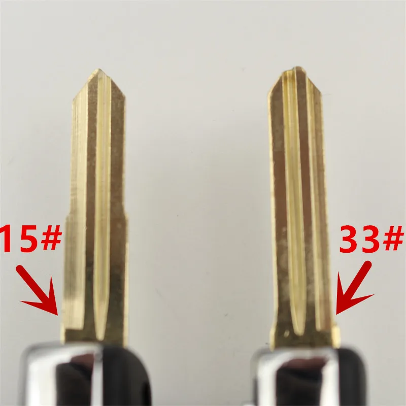 FLYBETTTER OEM 10 шт./лот 2 кнопки модифицированный Флип складной дистанционный чехол для ключей для hyundai Elantra/Tucson без держателя батареи G305