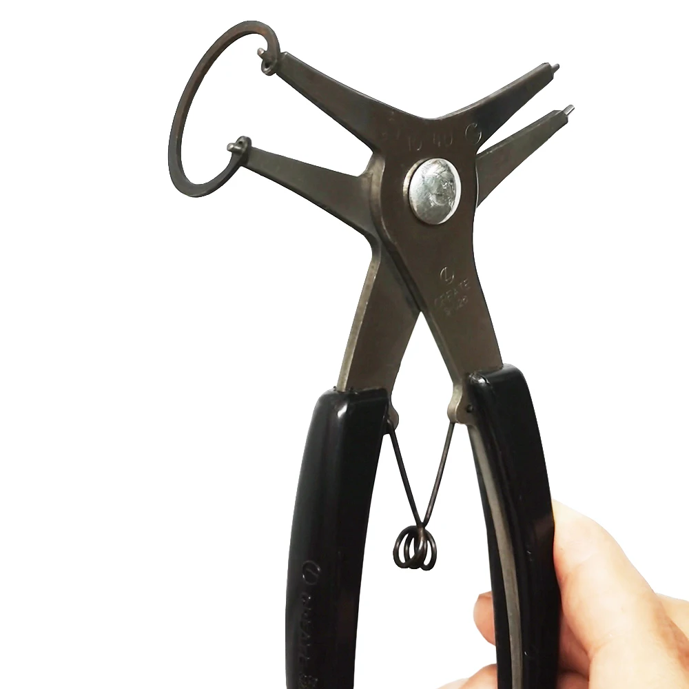 2 in1Dual-Purpose Щипцы для снятия стопорных колец инструмент сборки внутренних и