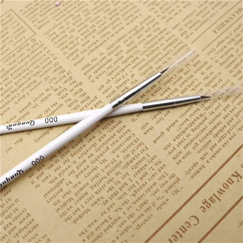 Гравировка Nail Art Кисти для макияжа из соболиного волоса Для женщин лак ногтей 3D