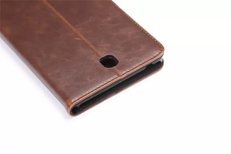 Для samsung Galaxy Tab 4 7 дюймов crazy horse кожаный флип-чехол с подставкой для samsung T230 T231 T235 Tablet e-Books Case