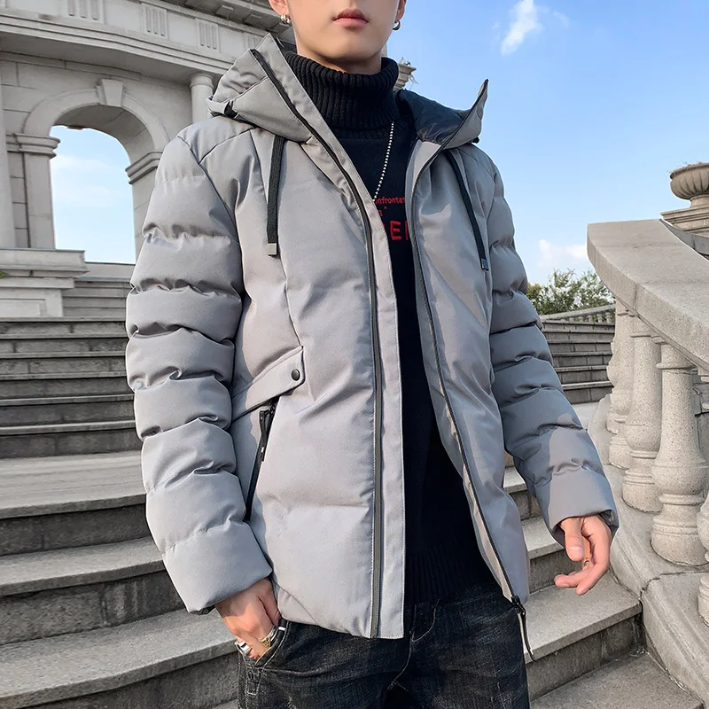Varsanol Men Jacket Coats Winter Casual Cotton Warm Zipper Parkas Men's Clothing Thick Waterproof Outwear Hooded Jackets Hombre