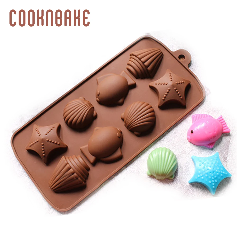 COOKNBAKE DIY силиконовая форма для украшения торта инструмент 15 решеток звезда DIY силиконовая форма для шоколада форма для торта кубик льда SICM-115-3 - Цвет: SICM-008-11