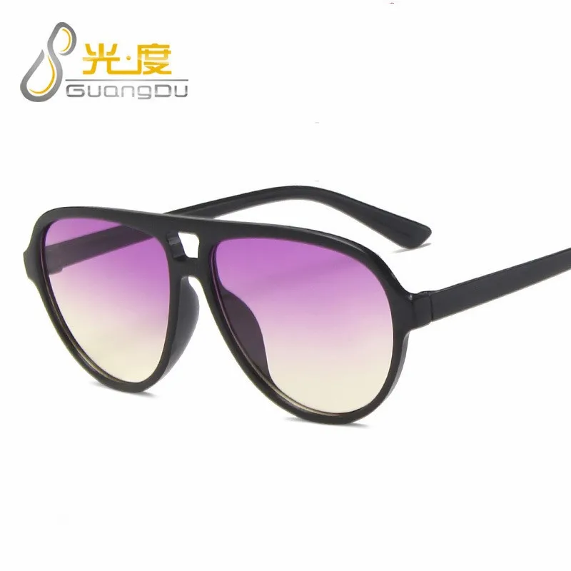 Детские Модные солнцезащитные очки детские Мультяшные очки-авиаторы для