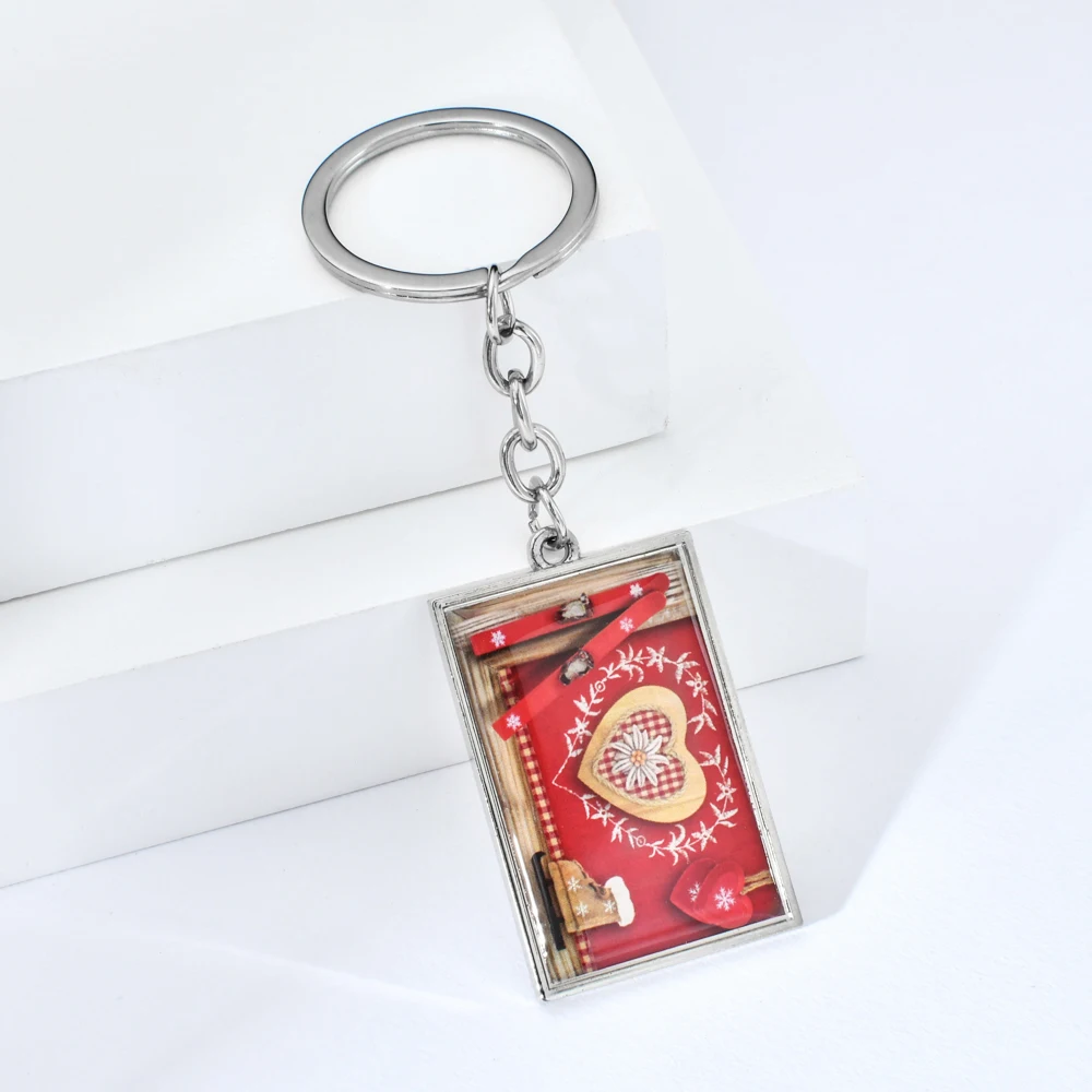 Vicney Новое поступление Испанский танцор девушка узор брелок для ключей